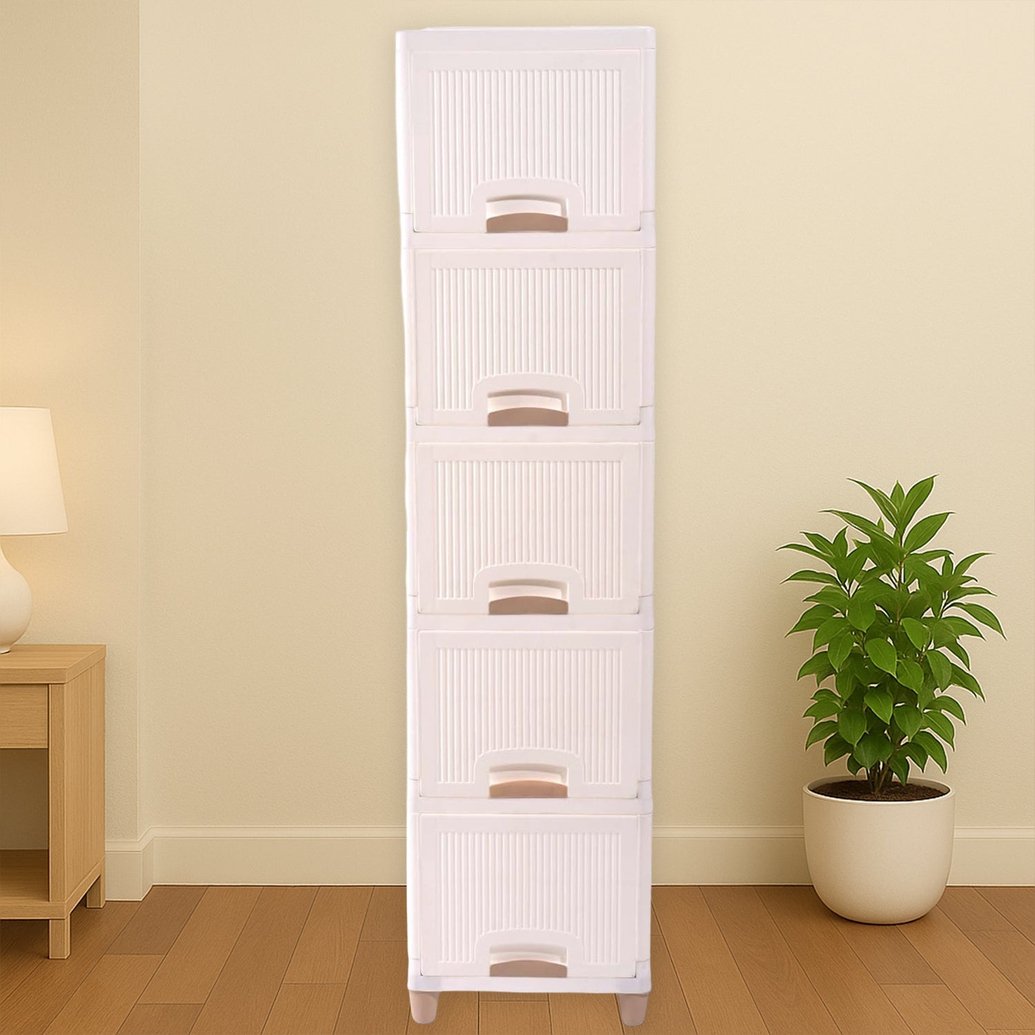 Multi-Purpose 5-Layer Plastic Storage Drawer Cabinet for Home and Office Multi-Purpose 5-Layer Plastic Storage Drawer Cabinet for Home and Office